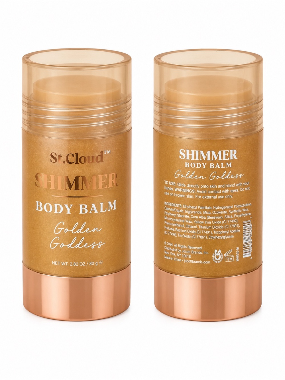 St. Cloud Shimmer Body Balm - Golden Goddess (Bronze)